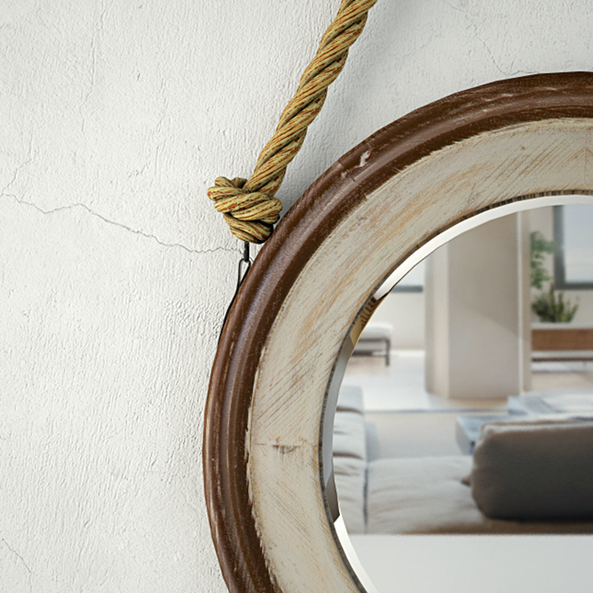 Eaton Wall Mirror 3D model_4