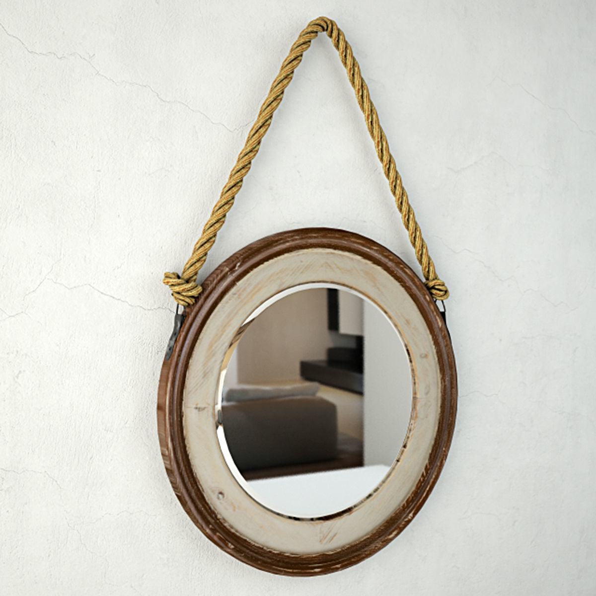 Eaton Wall Mirror 3D model_2