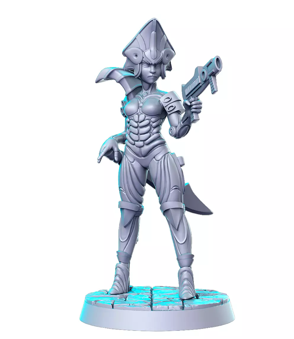 Nefer 3D Print STL Miniature RPG 3D print model