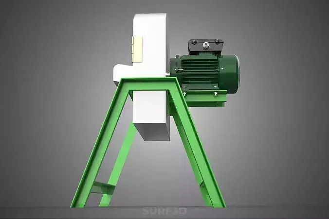 ELECTRIC POTATO CASSAVA CHIP SLICE SLICER CUTTER CUTTING MACHINE 3D model 5