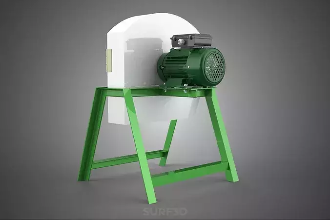 ELECTRIC POTATO CASSAVA CHIP SLICE SLICER CUTTER CUTTING MACHINE 3D model 7