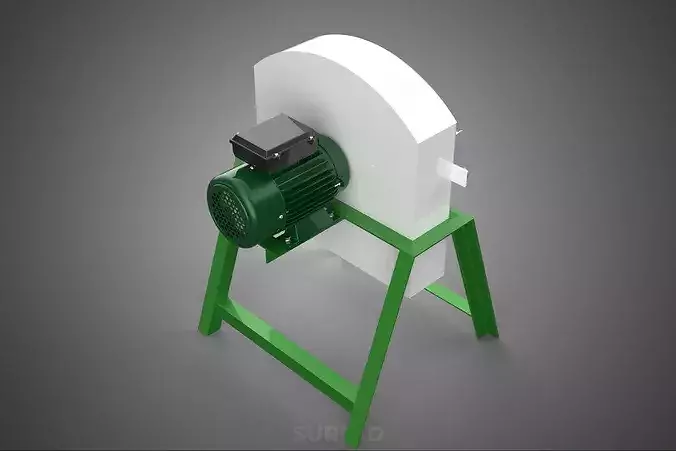ELECTRIC POTATO CASSAVA CHIP SLICE SLICER CUTTER CUTTING MACHINE 3D model 6