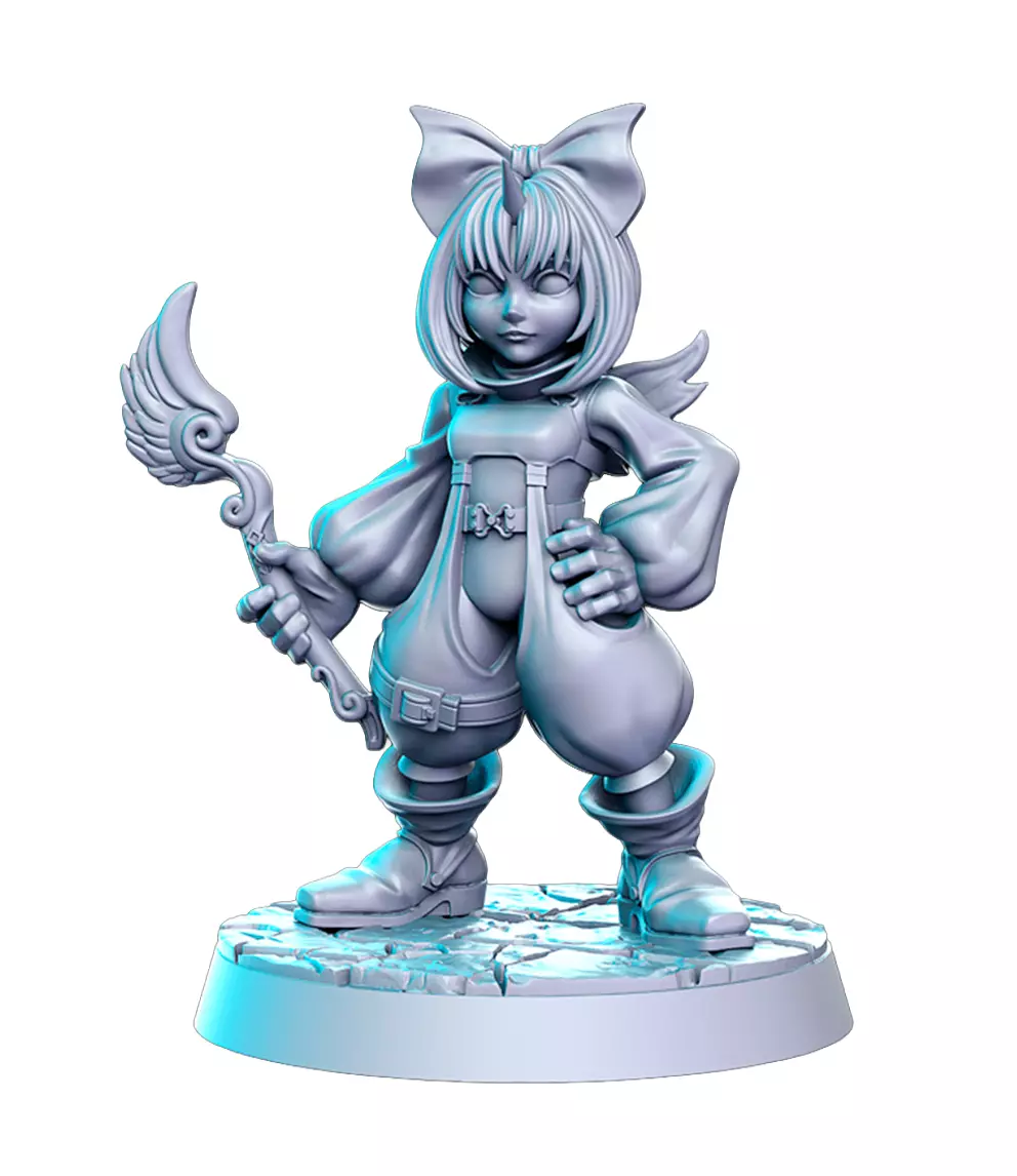 Silli 3D Print STL Miniature RPG 3D print model