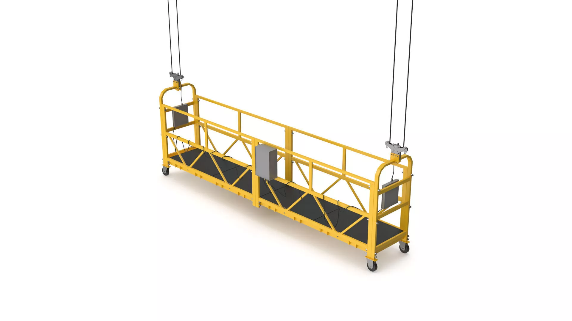 Window Cleaning Suspended Platform 3D model