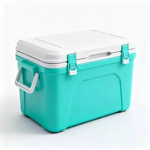 Realistic Portable Cooler 3D Model