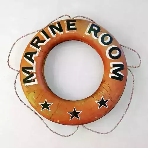 Nautical Marine Room Life Preserver