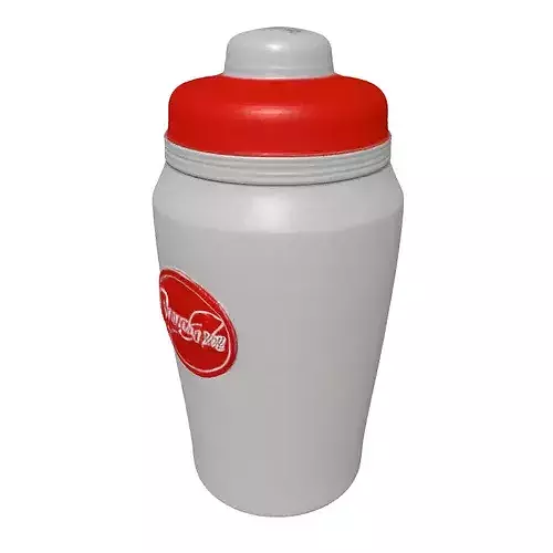 Retro Diner Shaker Country Cola 3D model 3