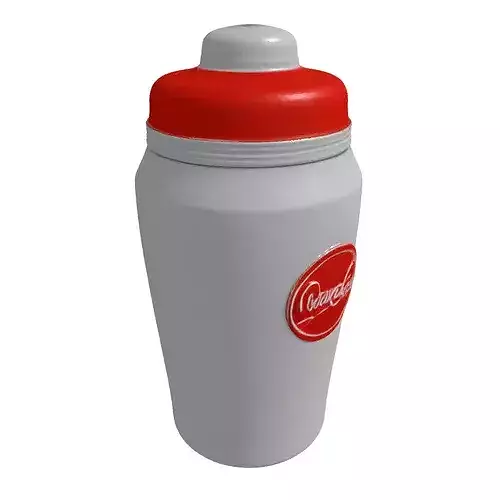 Retro Diner Shaker Country Cola 3D model 4
