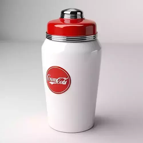 Retro Diner Shaker Country Cola 3D model