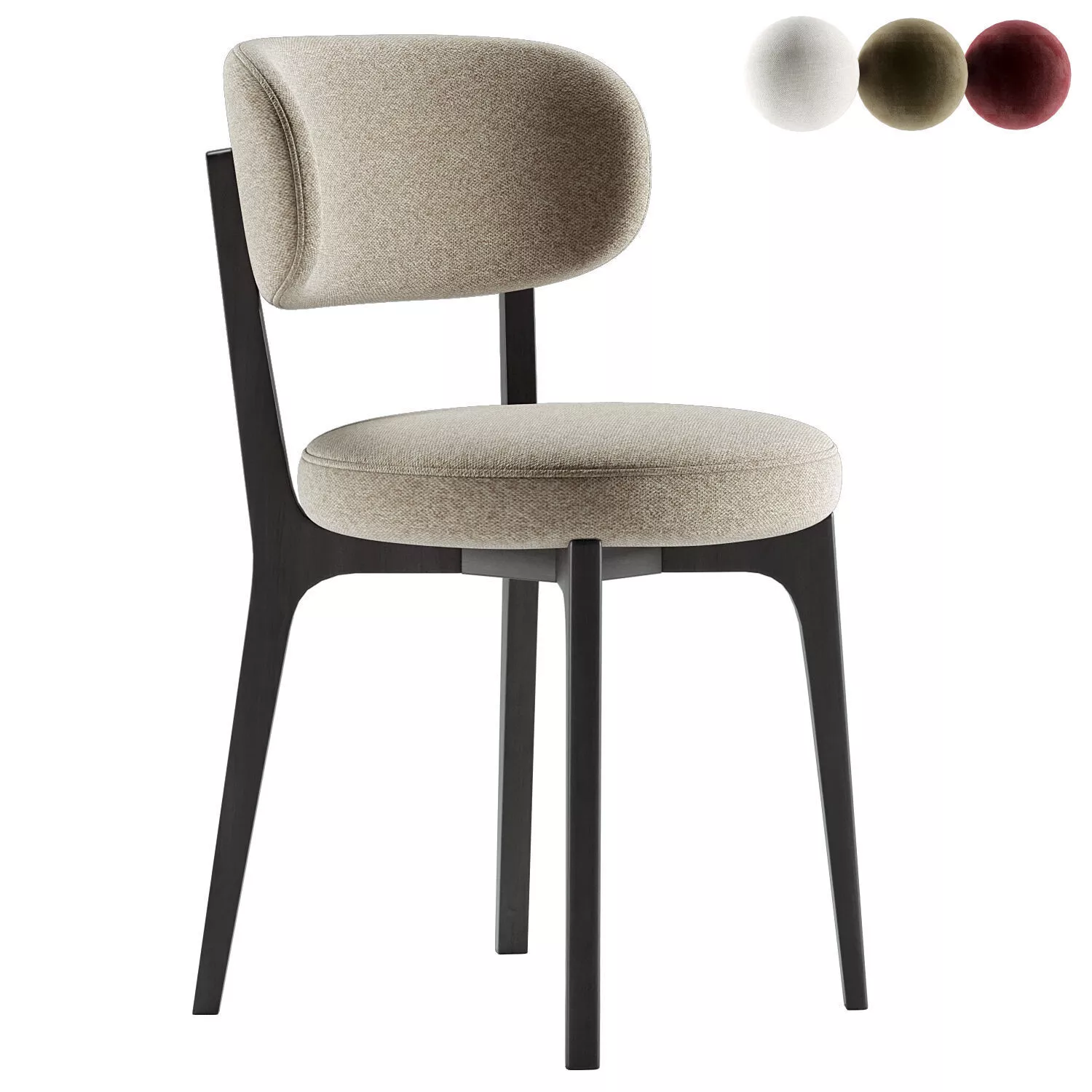Mac Dining Chair 3D model