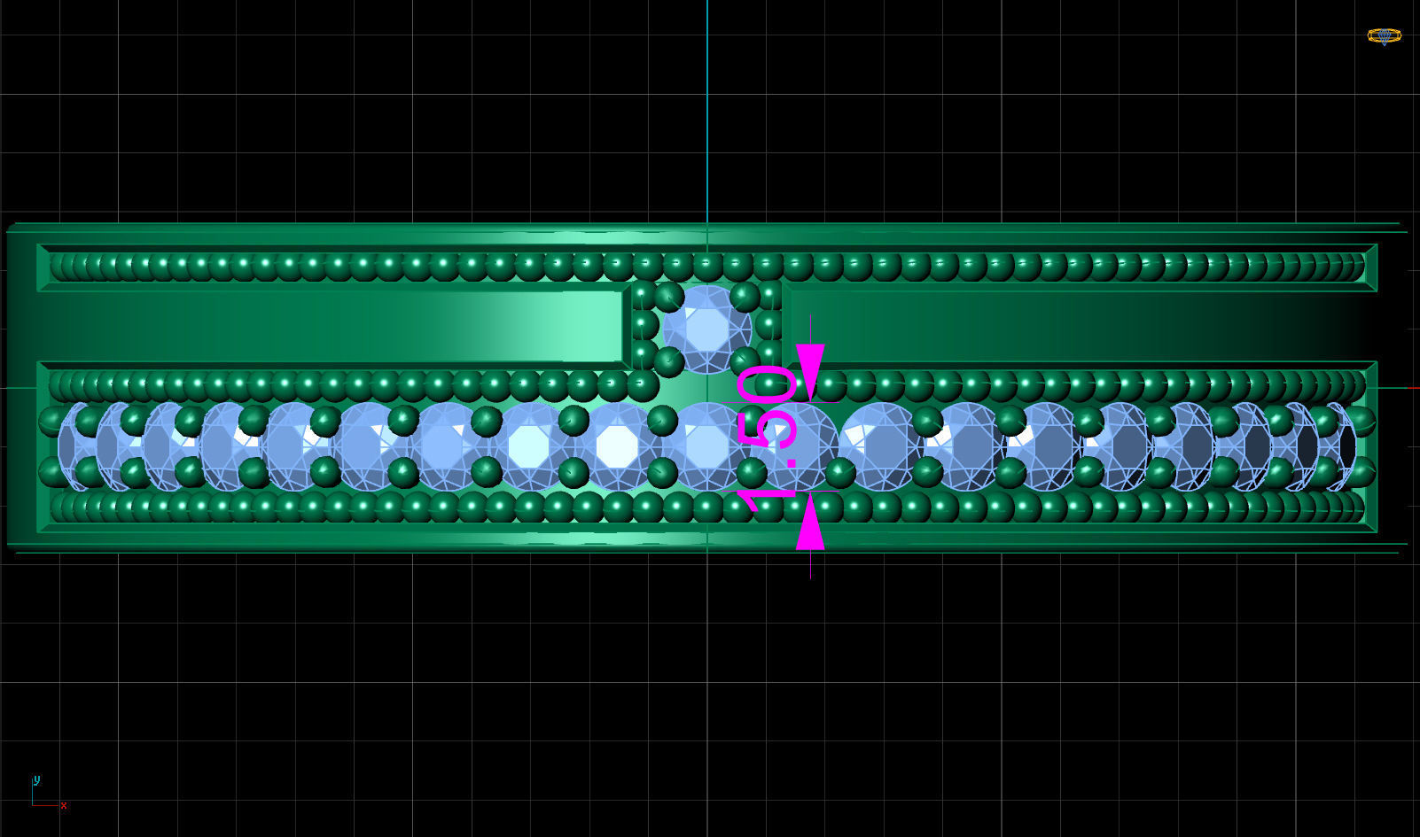 Wedding 3D Rings With Diamonds  Free 3D print model_5