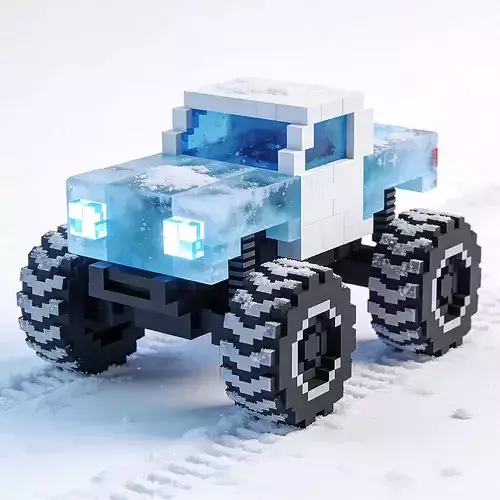 Voxel RC Snow Explorer 3D Model