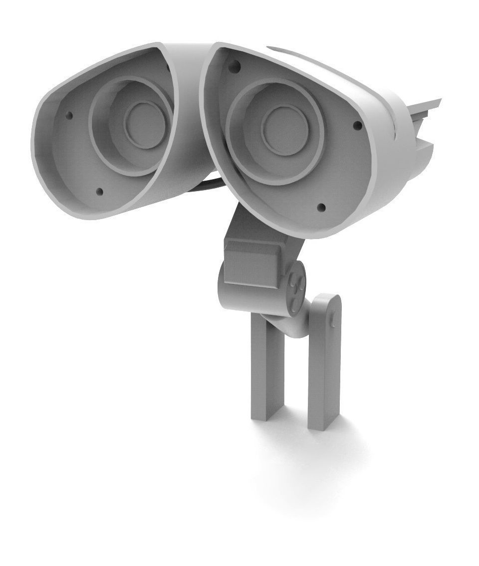 Wall-e track with gears 3D model_7