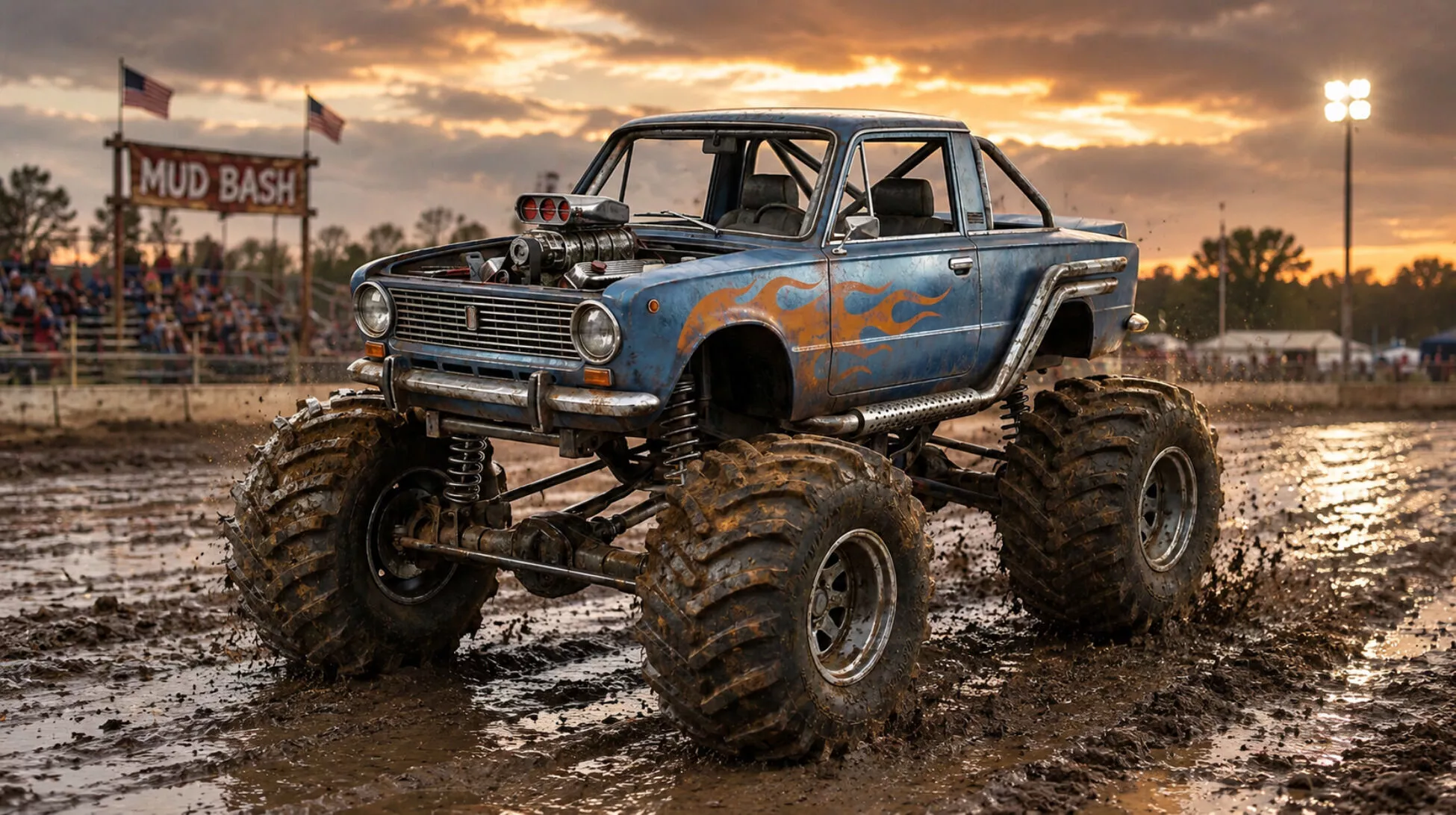 Monster truck 3D model