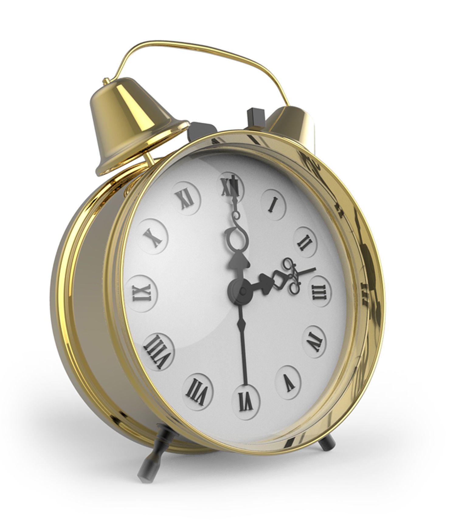 alarm clock Free 3D model_5