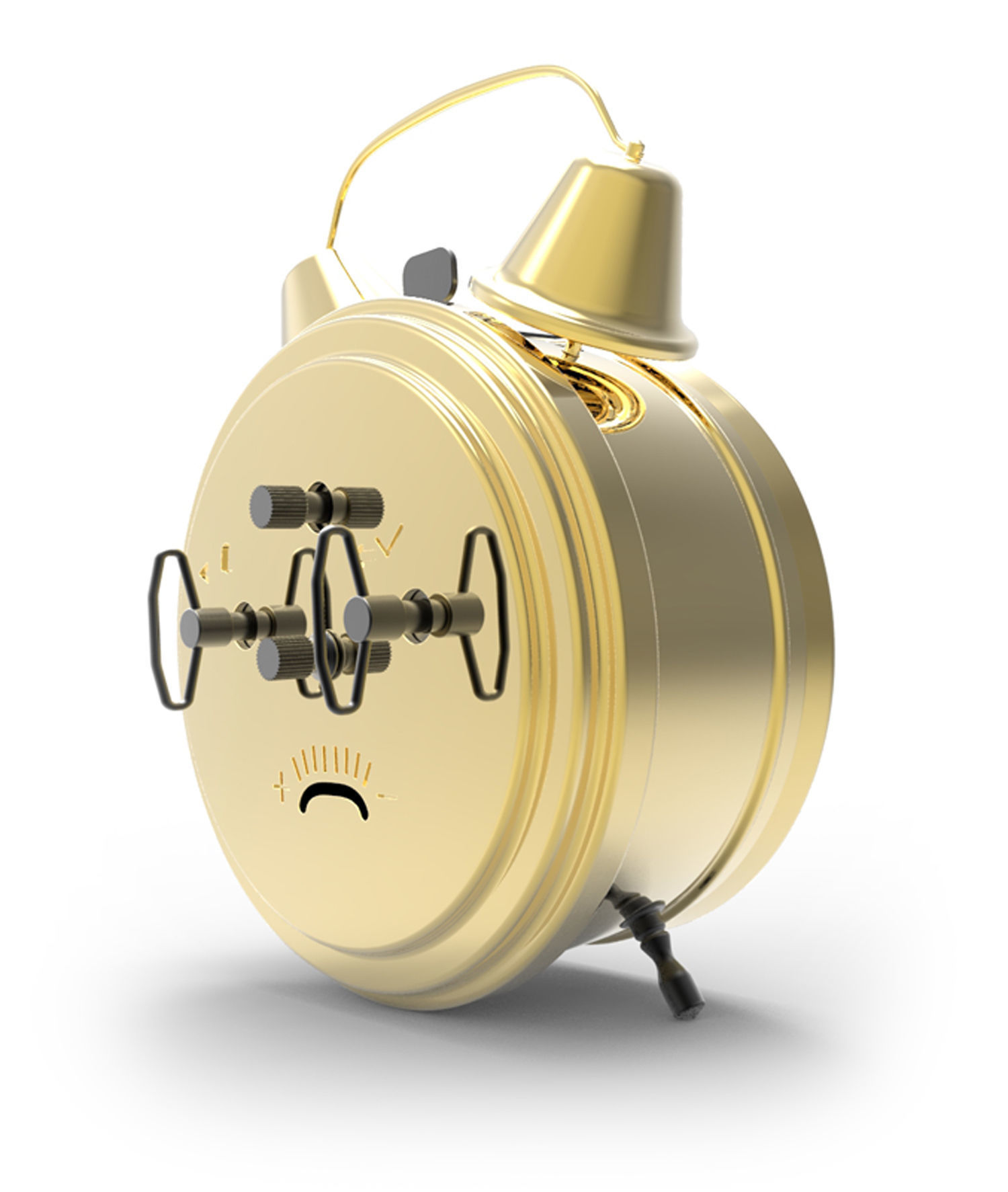 alarm clock Free 3D model_2