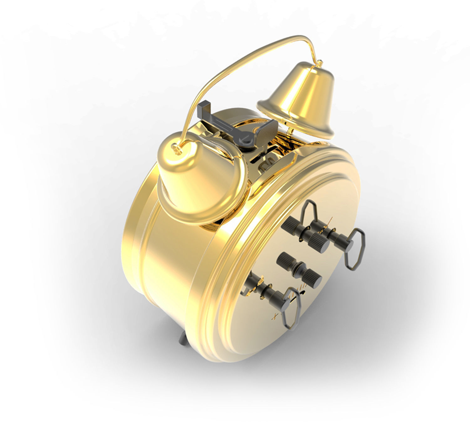 alarm clock Free 3D model_1