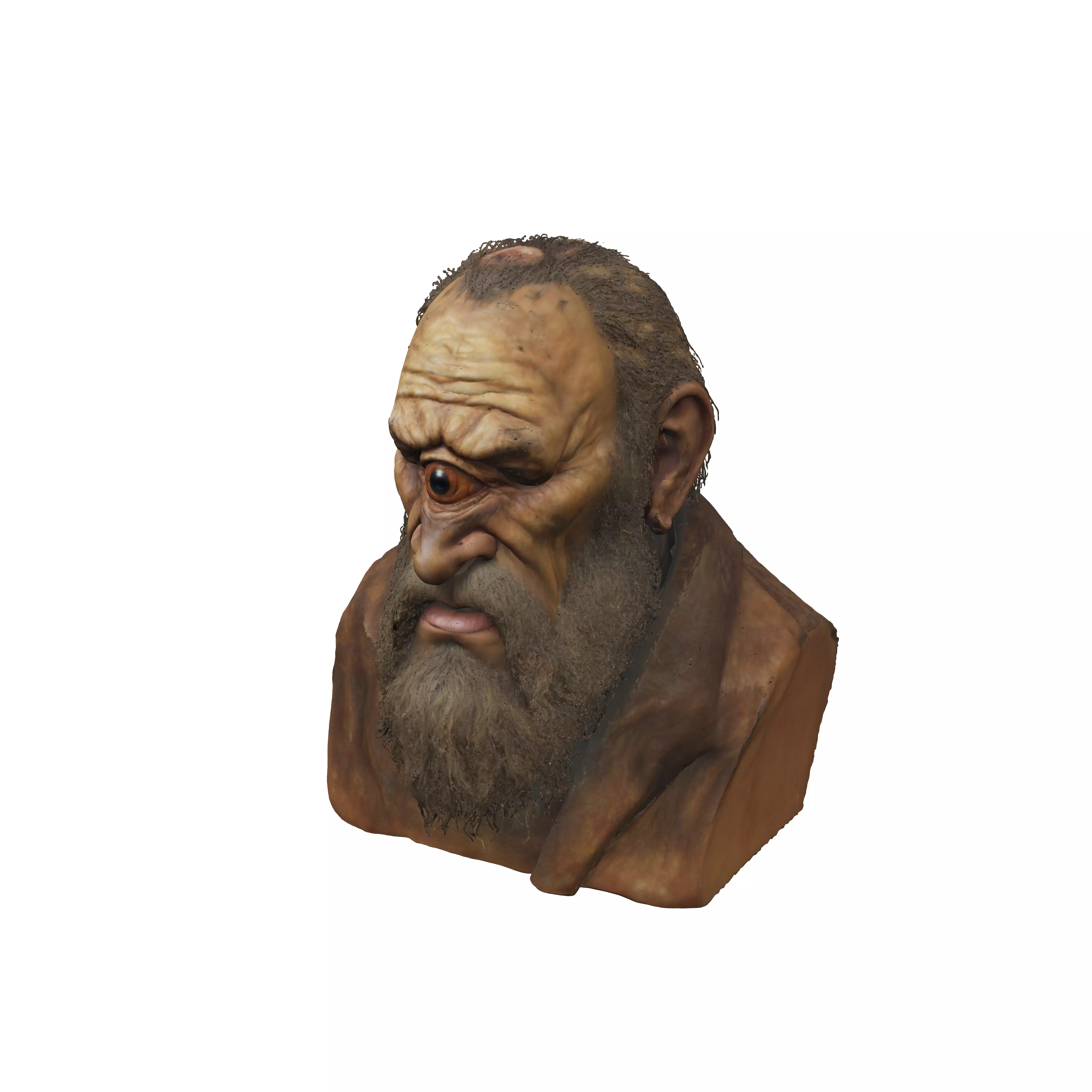 Cyclopean Elder villain 3D model