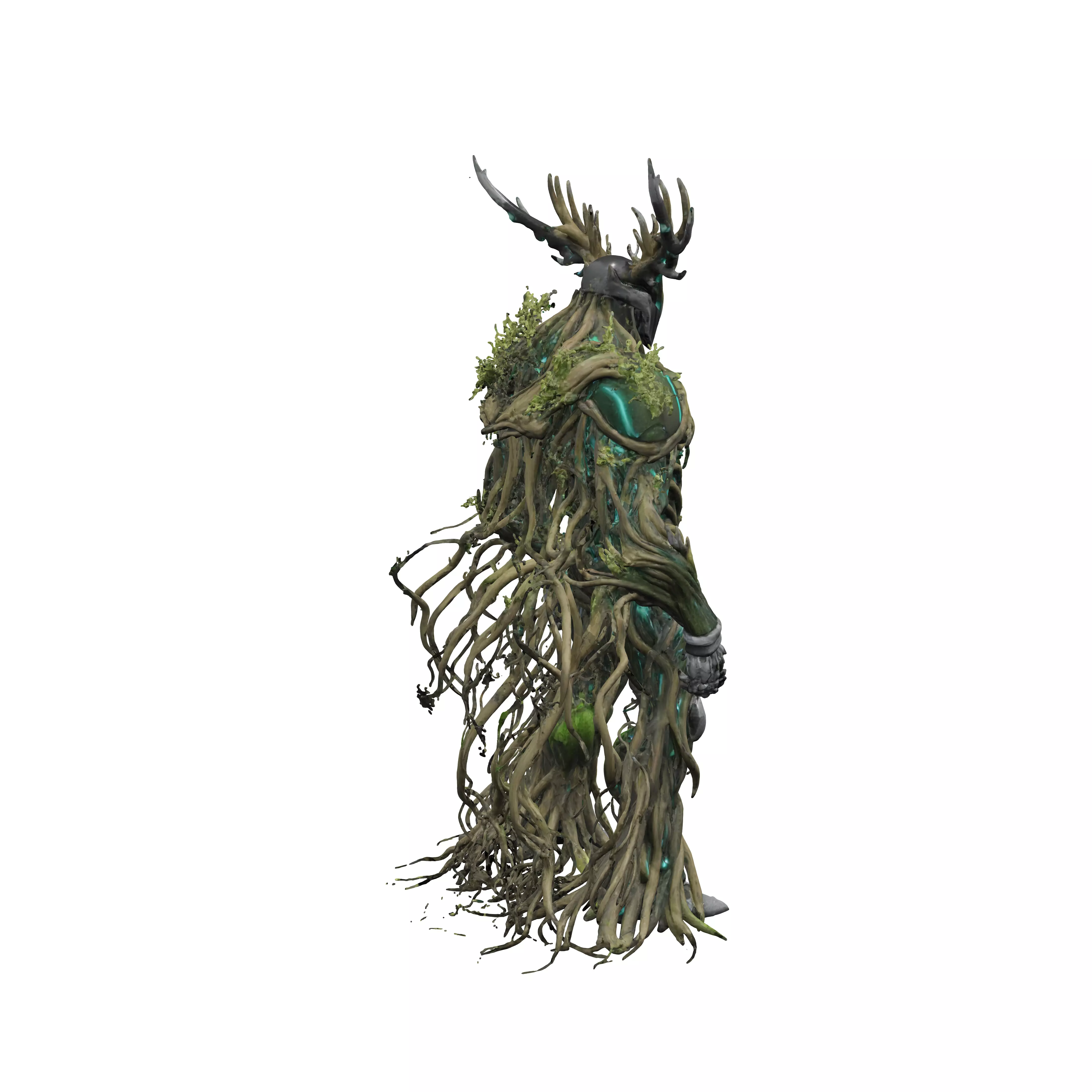 Druid Cyber Forest Guardian 3D model