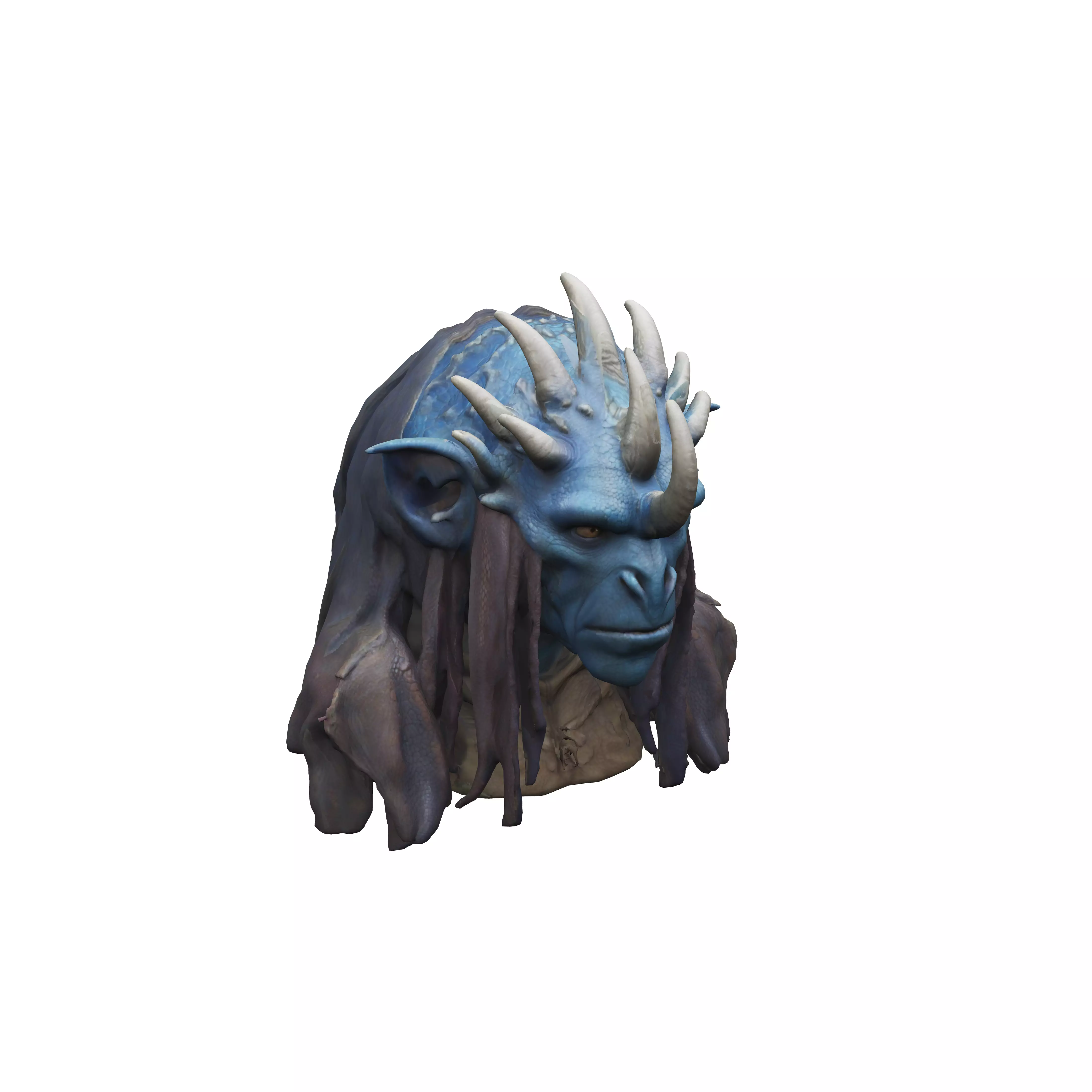 Elder Bluehorn 3D model