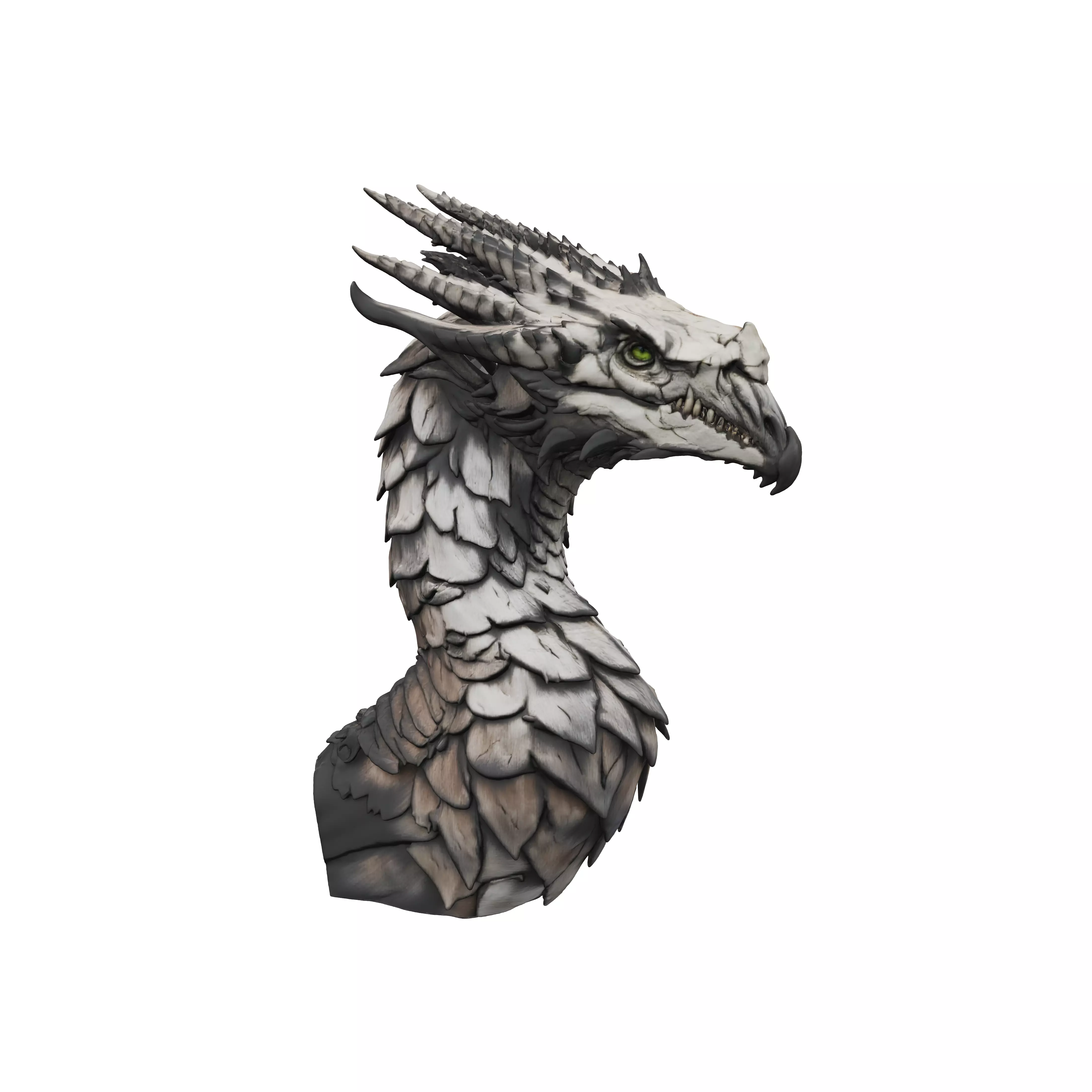 Elder Dragon Majesty 3D model
