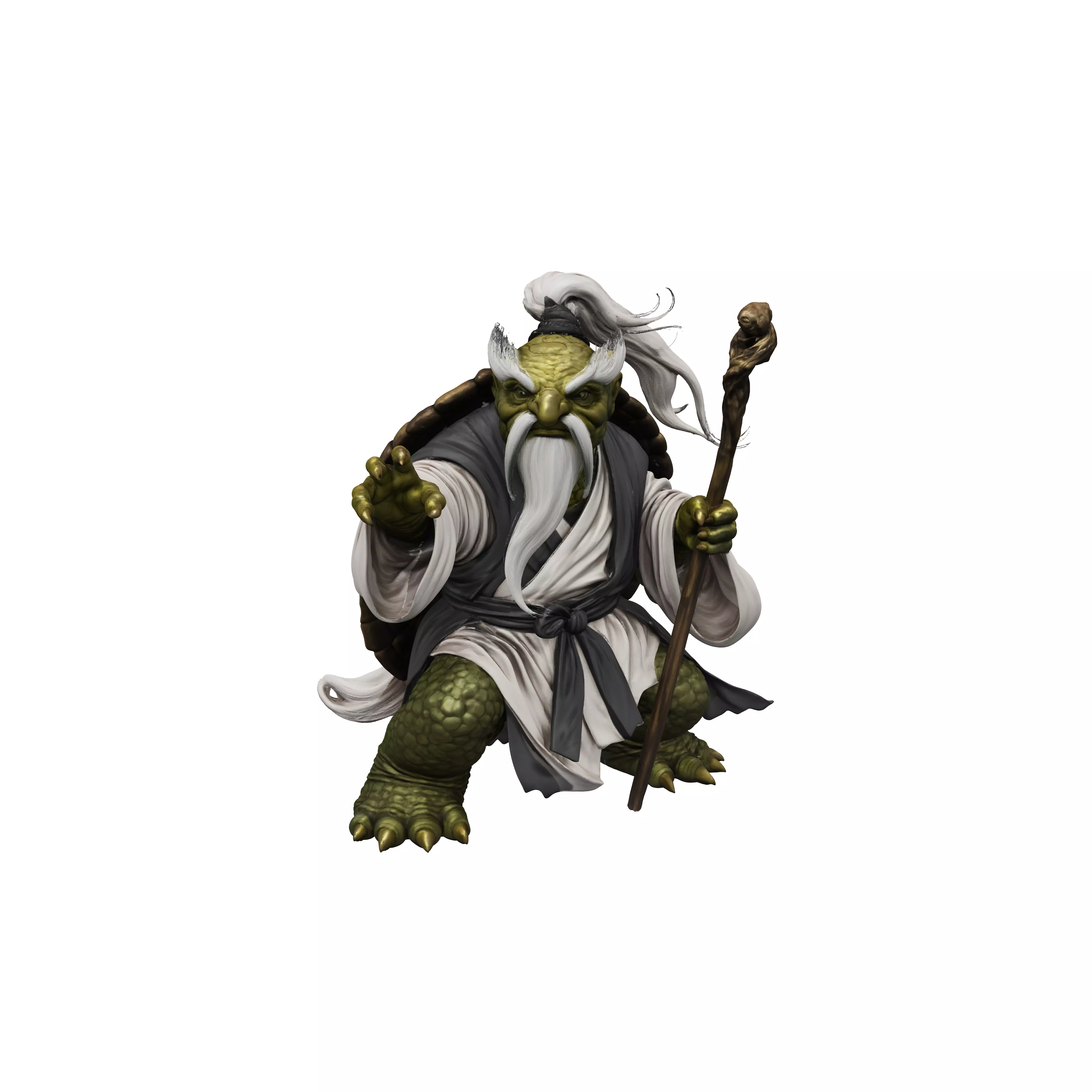 Elder Tortoise Sage 3D model