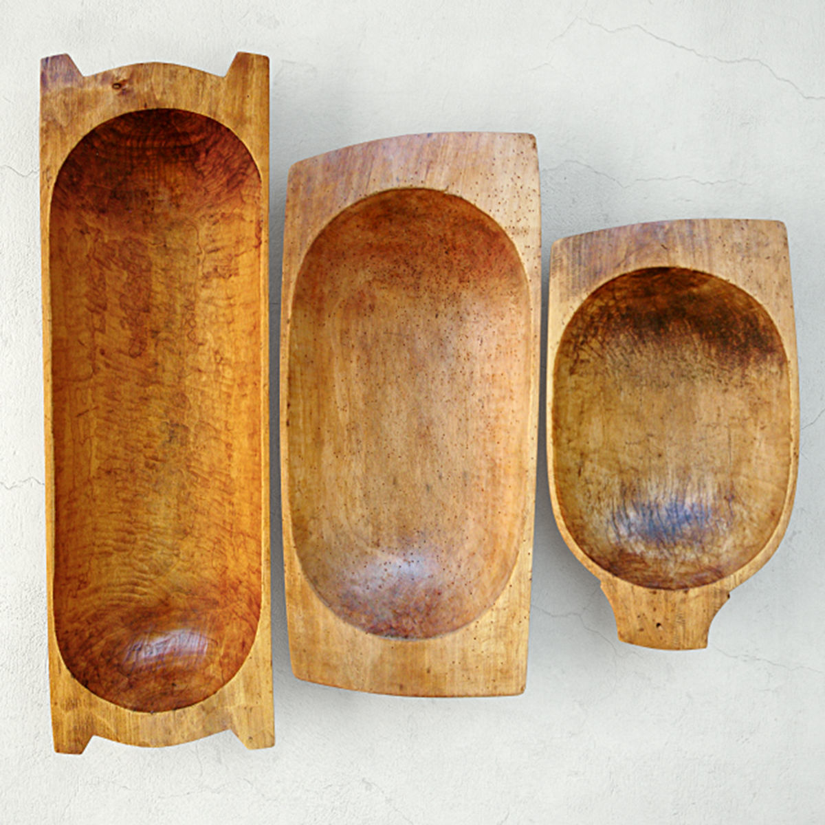 Antique Dough Bowls 5 3D model_1