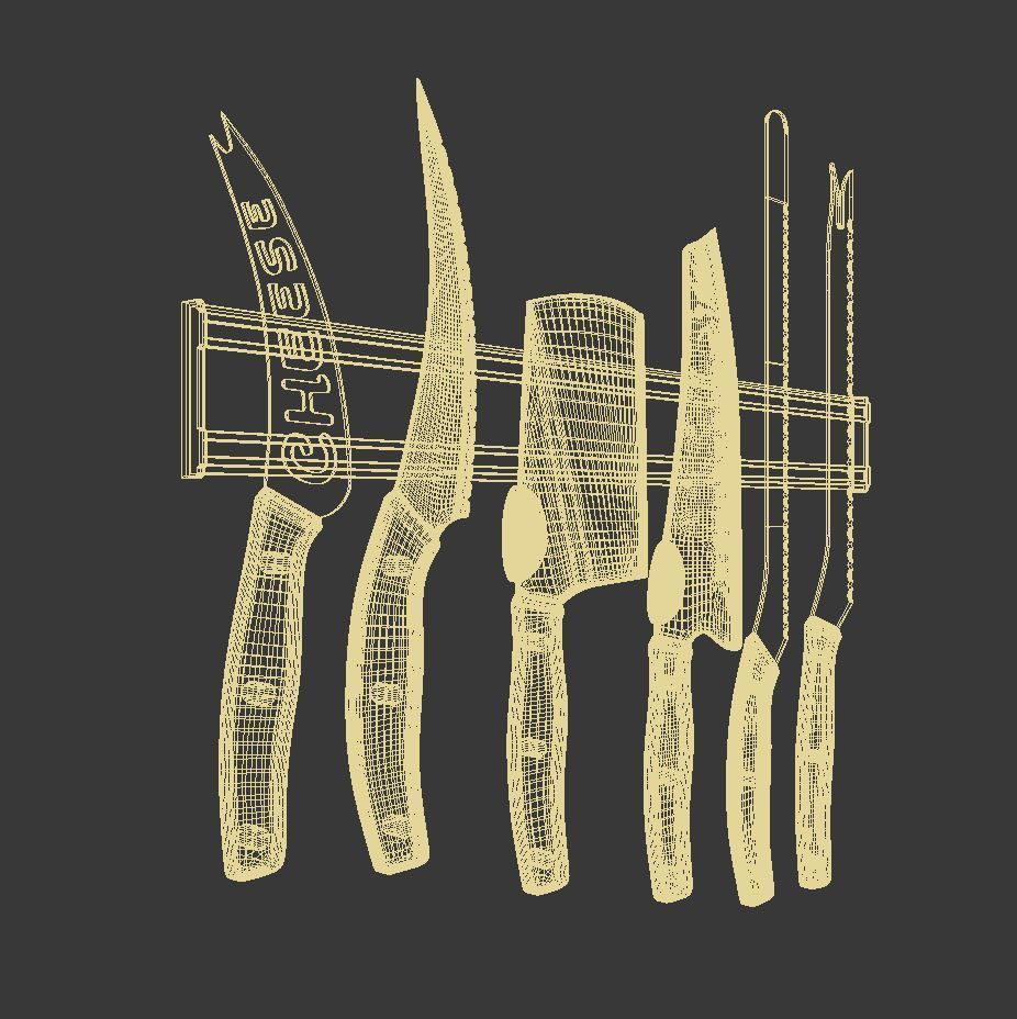 Stuff for kitchen Vol 01 3D model_11