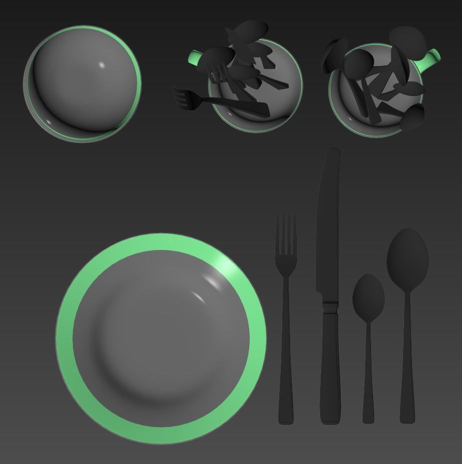 Stuff for kitchen Vol 01 3D model_32