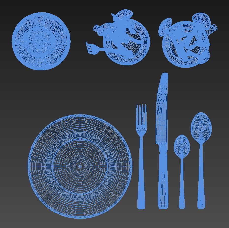Stuff for kitchen Vol 01 3D model_30