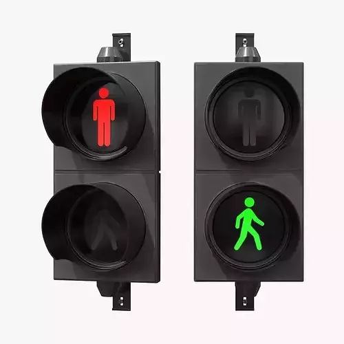 Traffic Signal Head - Pedestrian Signal Head