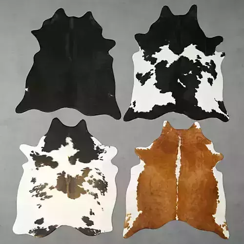 Rugs 6 cowhide rug