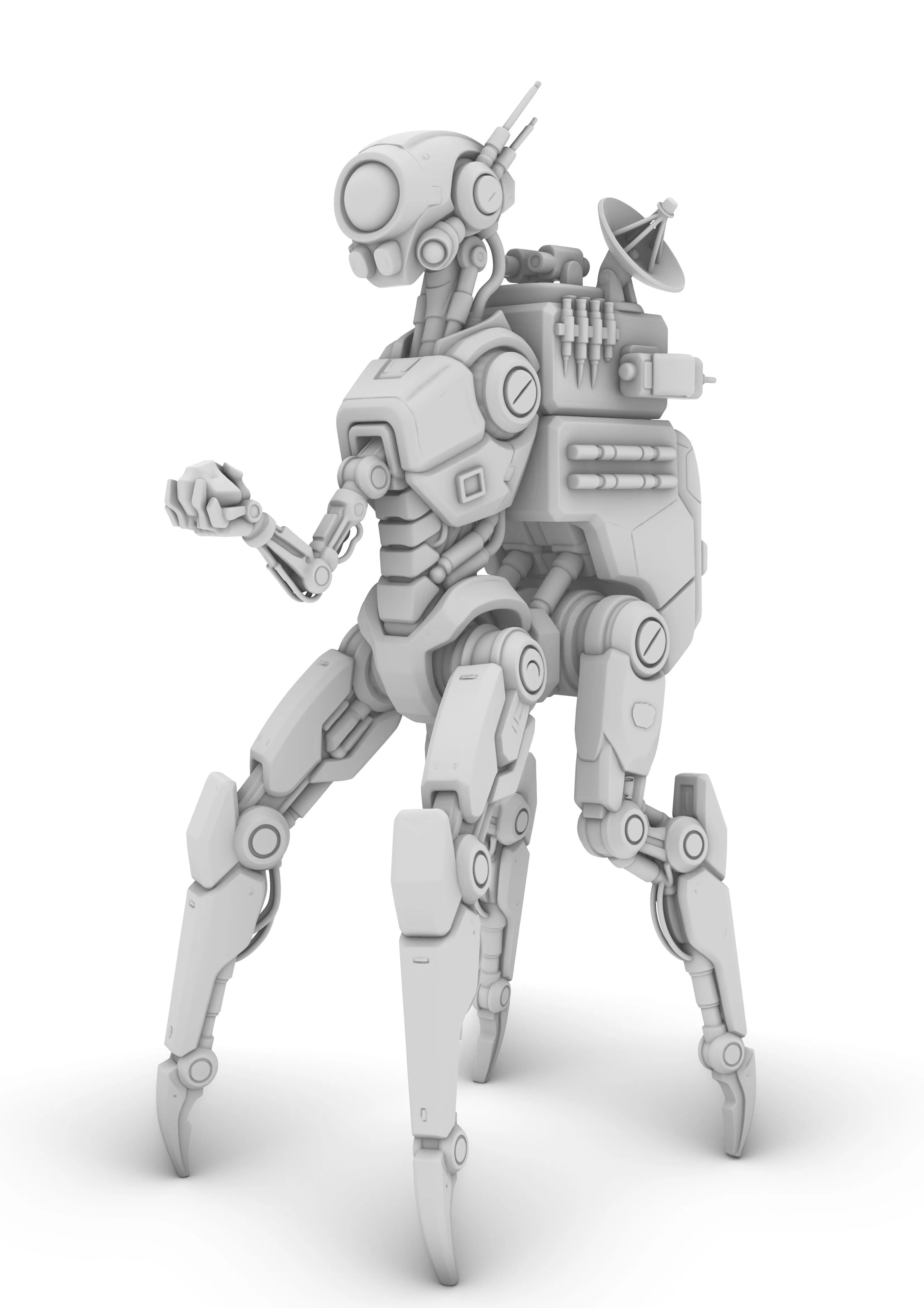 robot amazing 3D print model