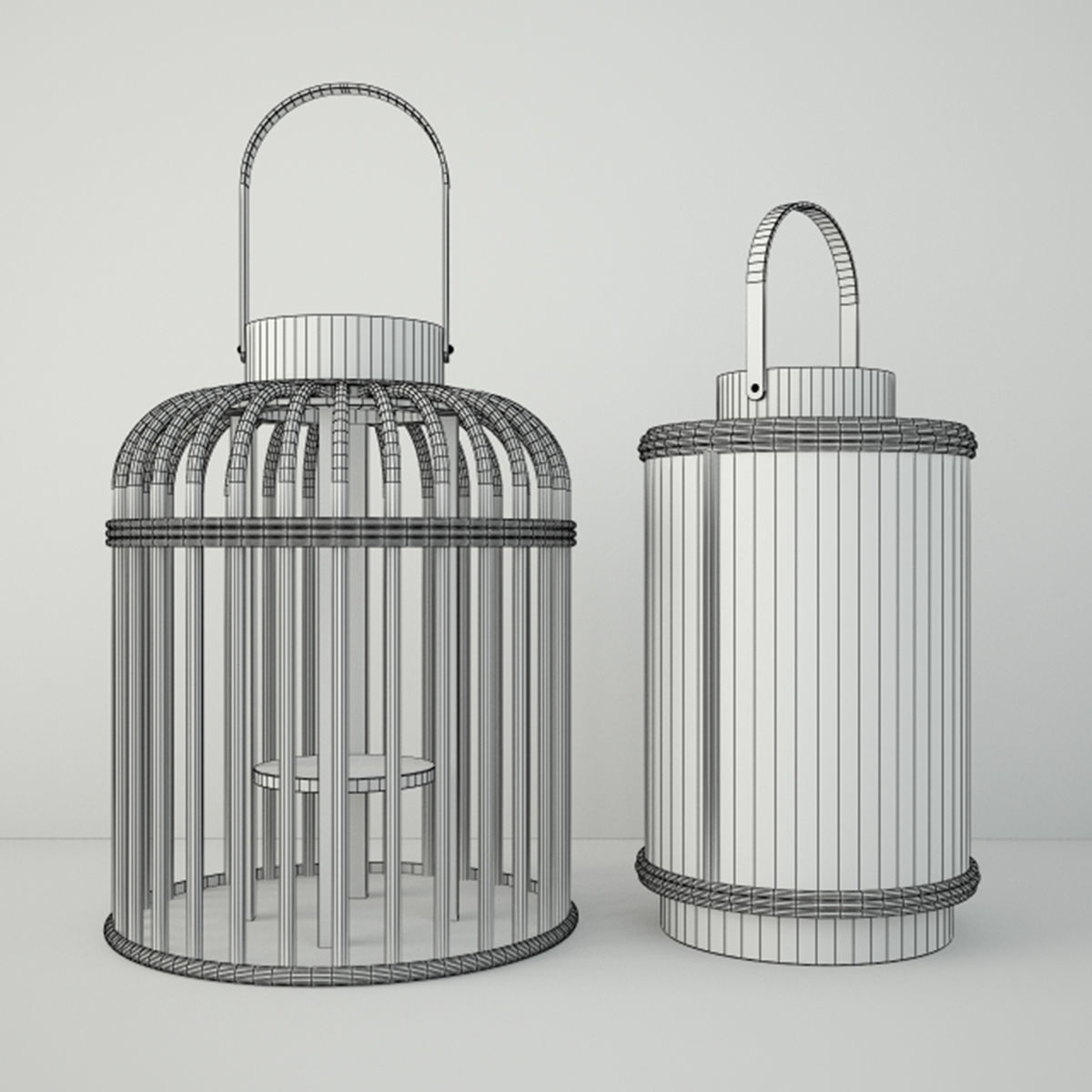 Lanterns by ZARA HOME 3D model_2