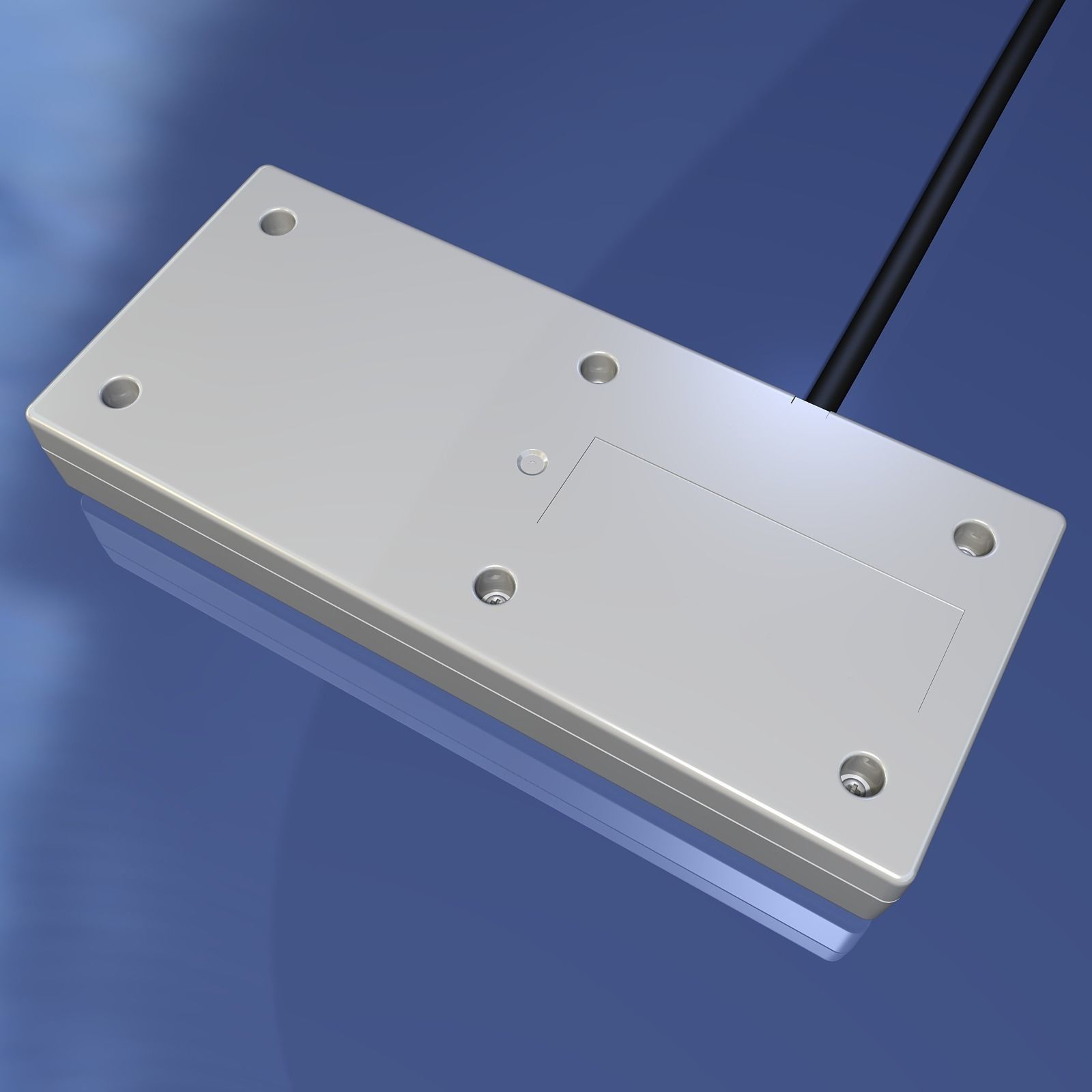 Vintage Video Game Controller 3D model_10