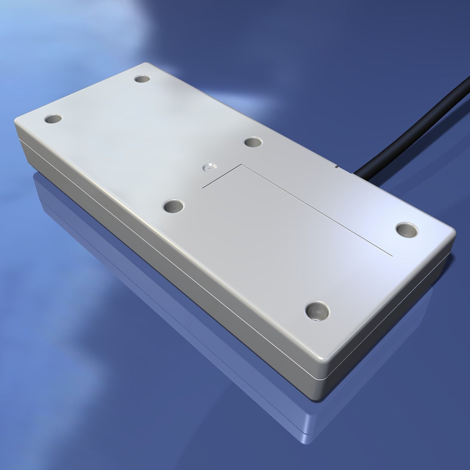 Vintage Video Game Controller 3D model_9