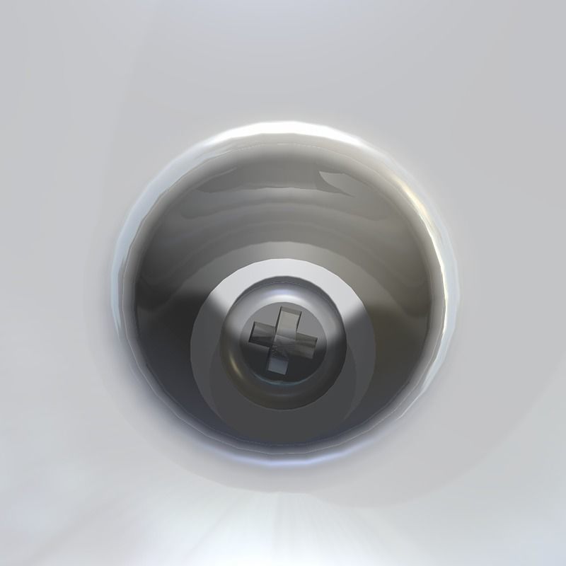 Vintage Video Game Controller 3D model_11