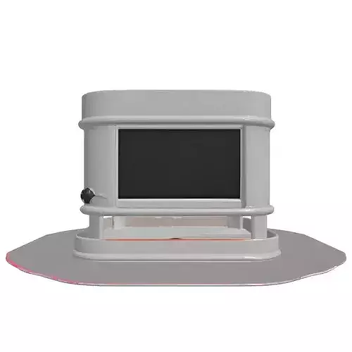 Commercial Pizza Warmer Display 3D model 5