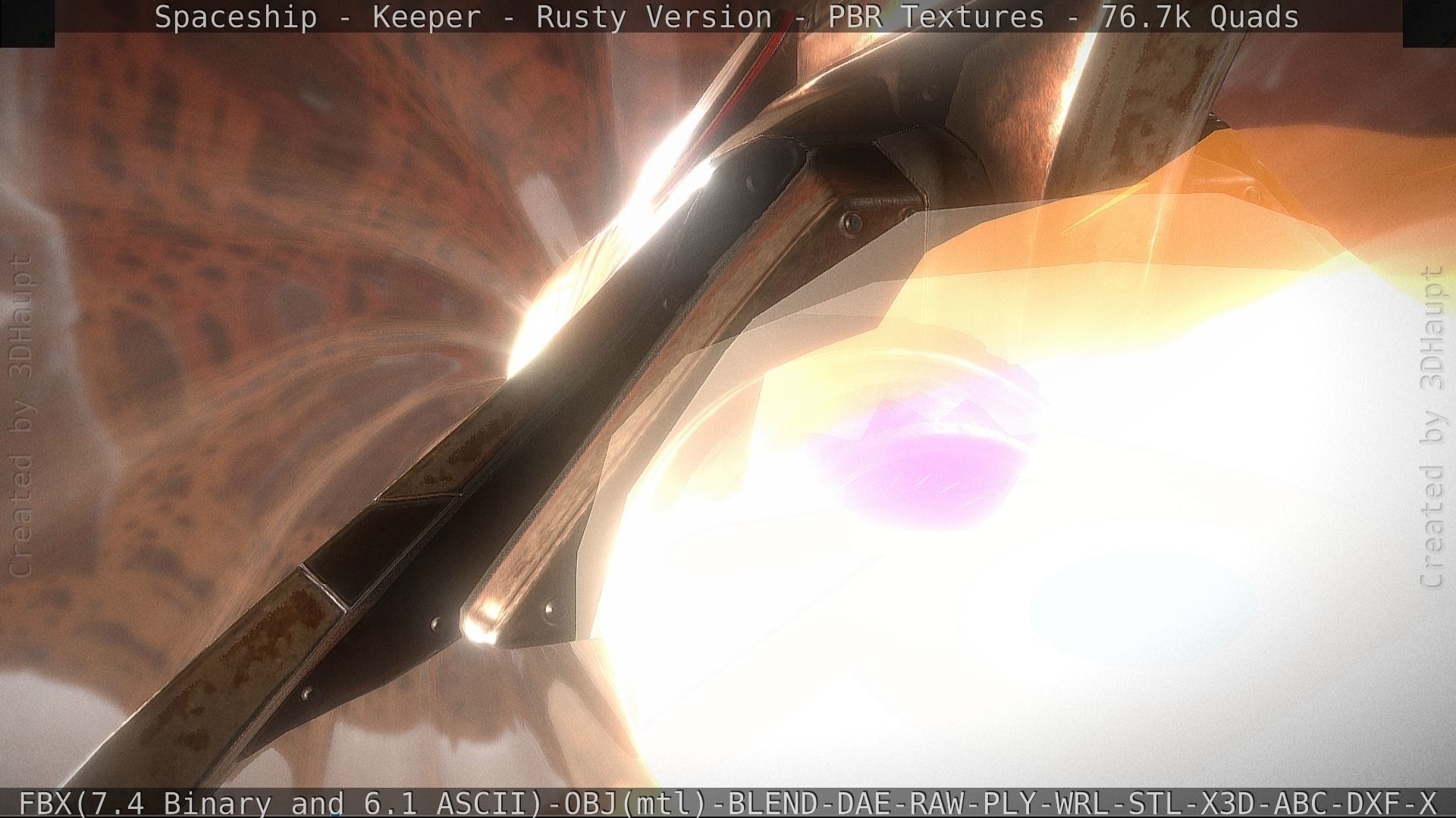 Spaceship - Keeper - Rusty Version 3D model_174