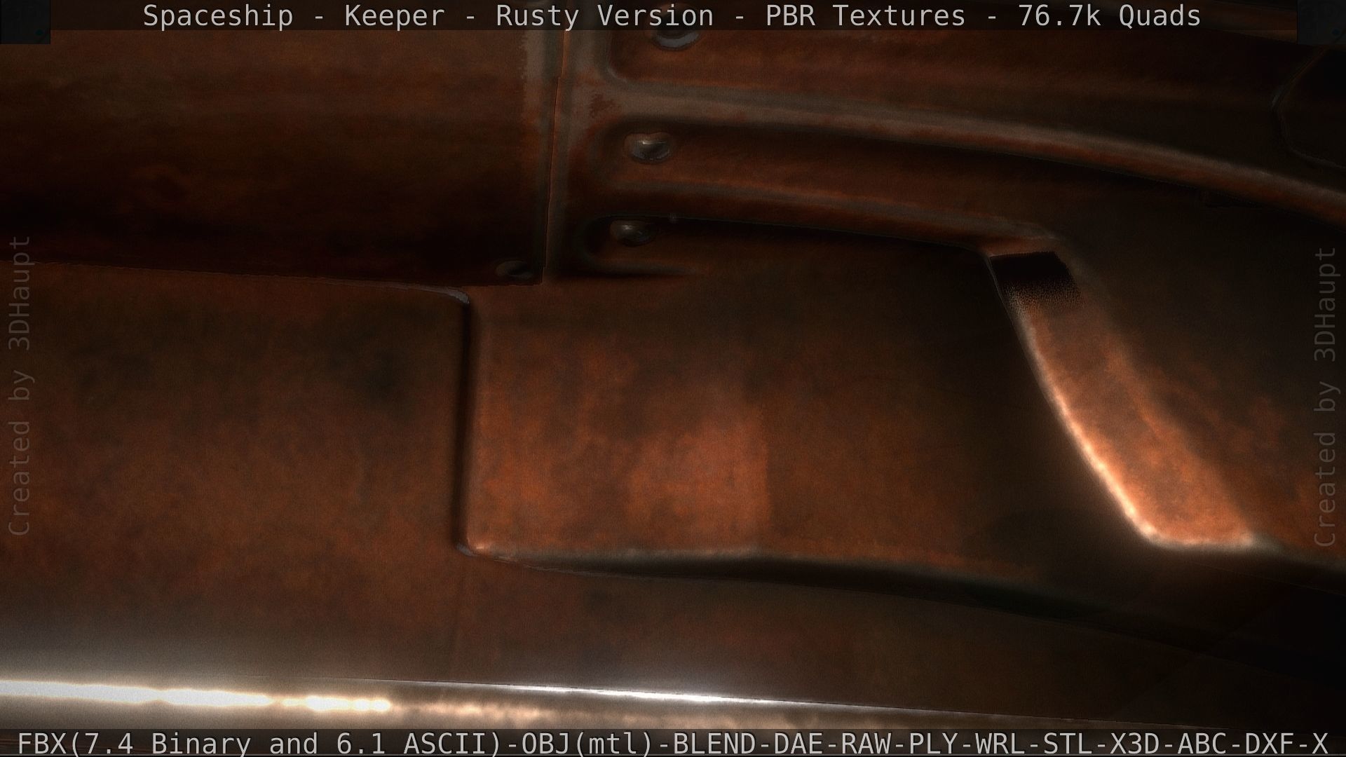 Spaceship - Keeper - Rusty Version 3D model_74