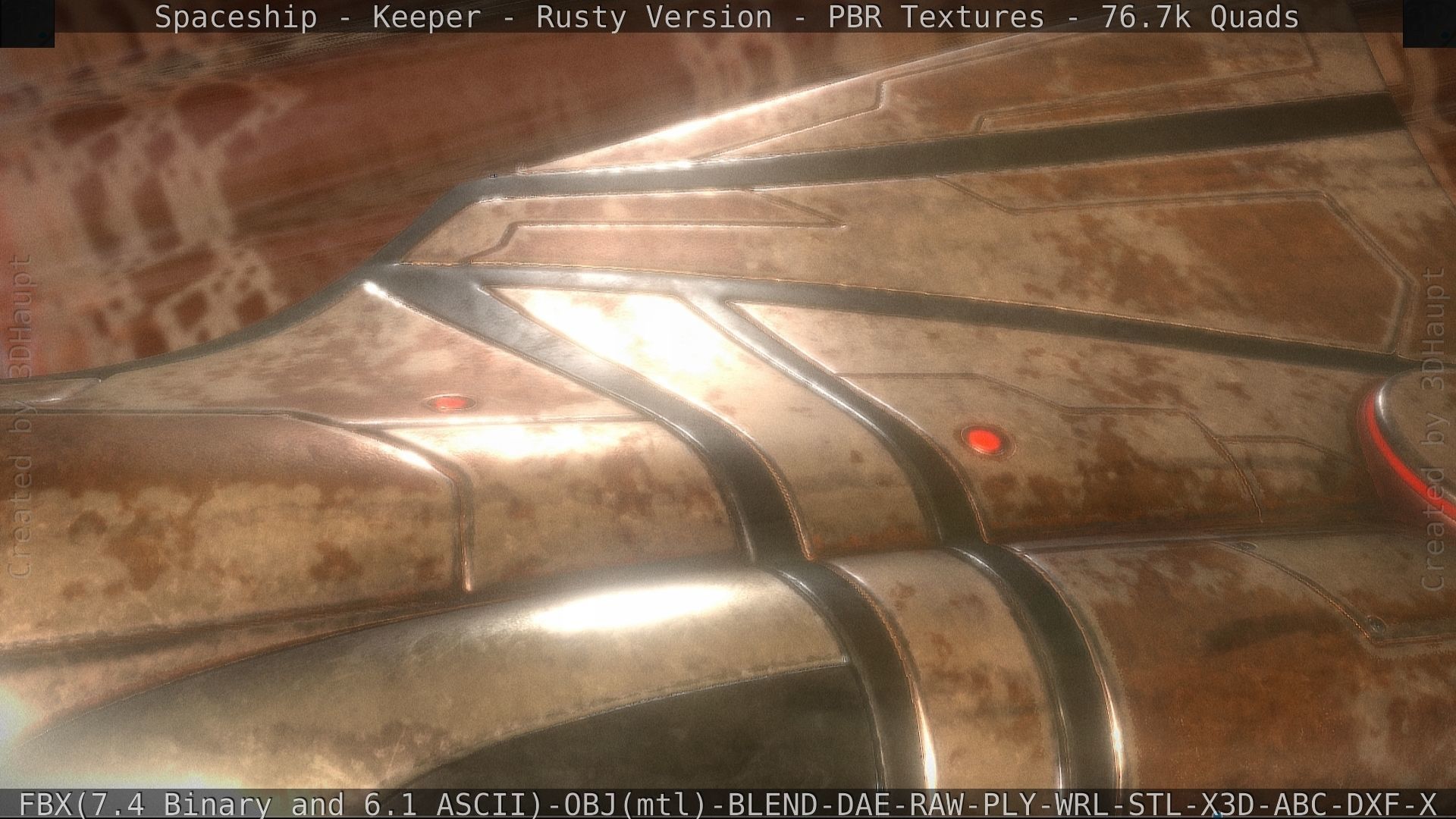 Spaceship - Keeper - Rusty Version 3D model_154