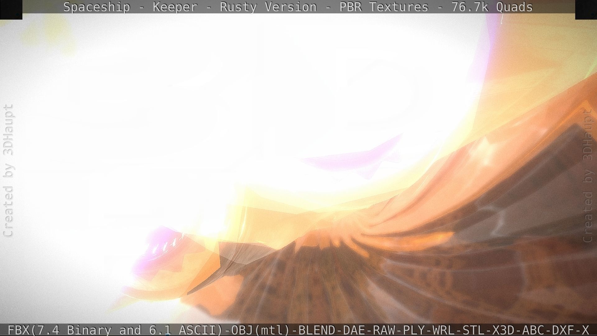 Spaceship - Keeper - Rusty Version 3D model_175