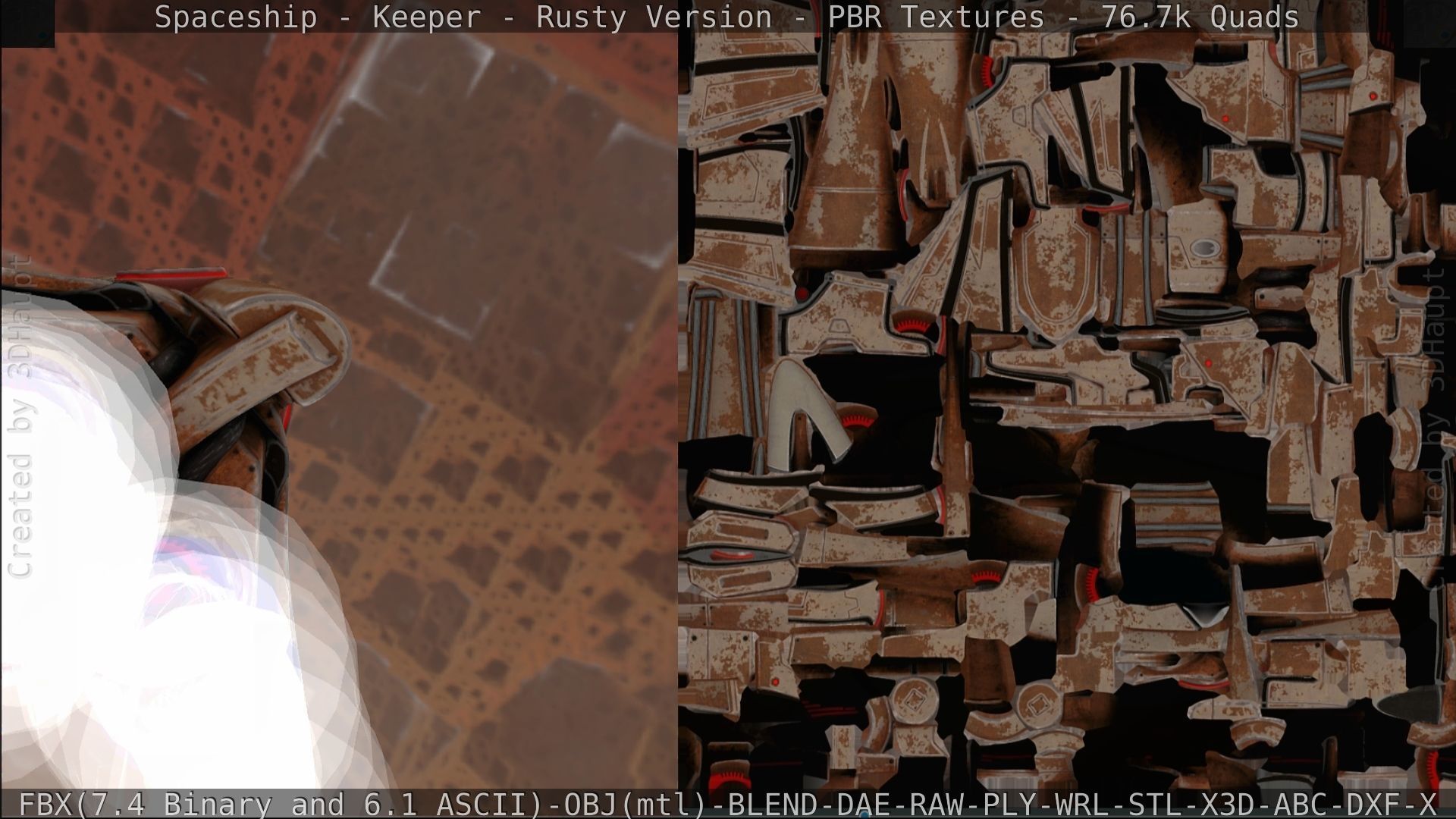 Spaceship - Keeper - Rusty Version 3D model_261