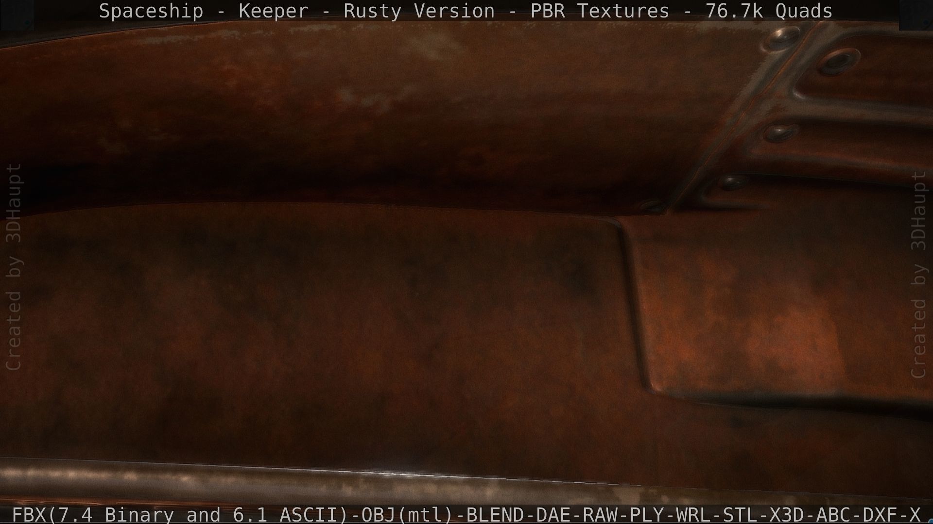 Spaceship - Keeper - Rusty Version 3D model_75