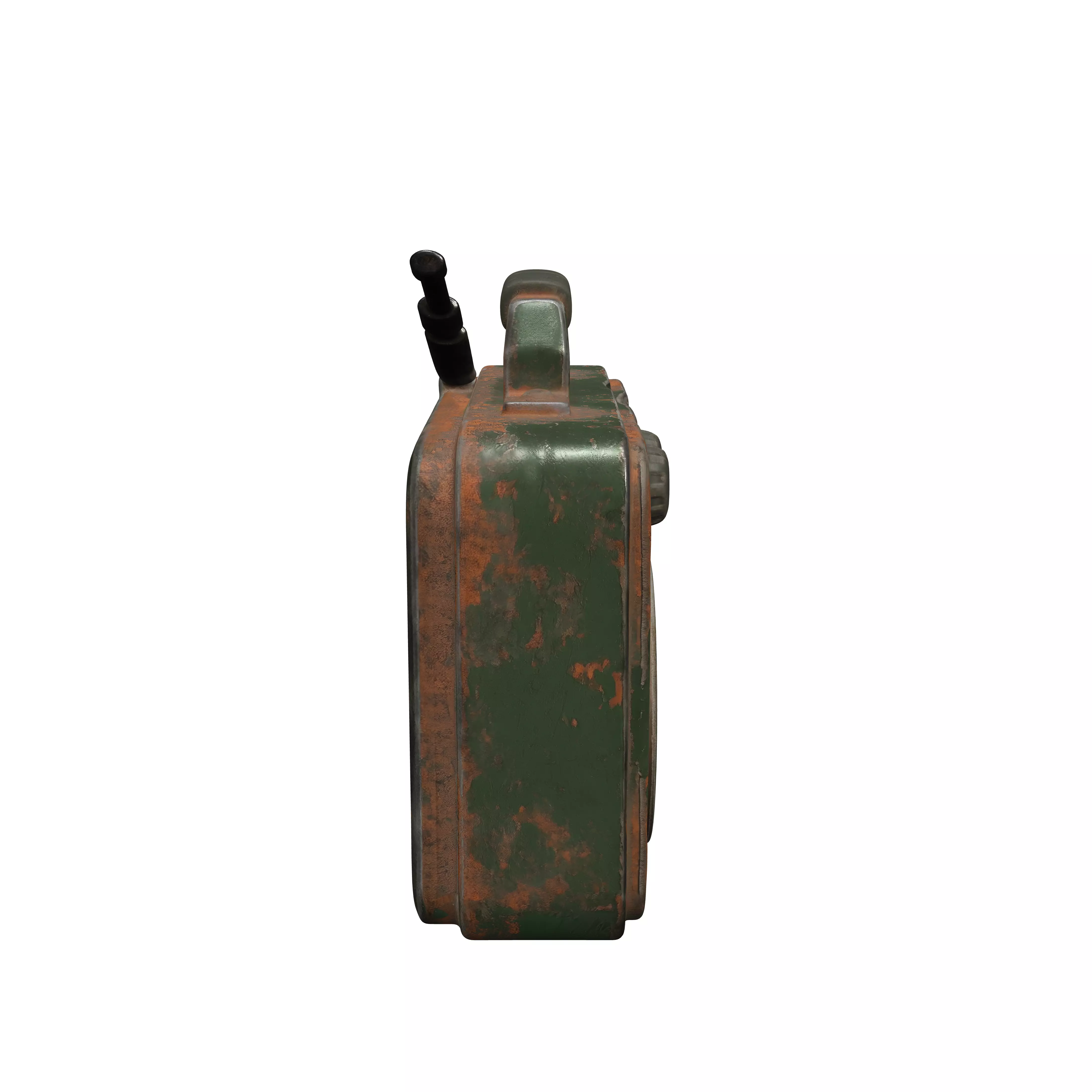 Rusty Portable Radio 3D model