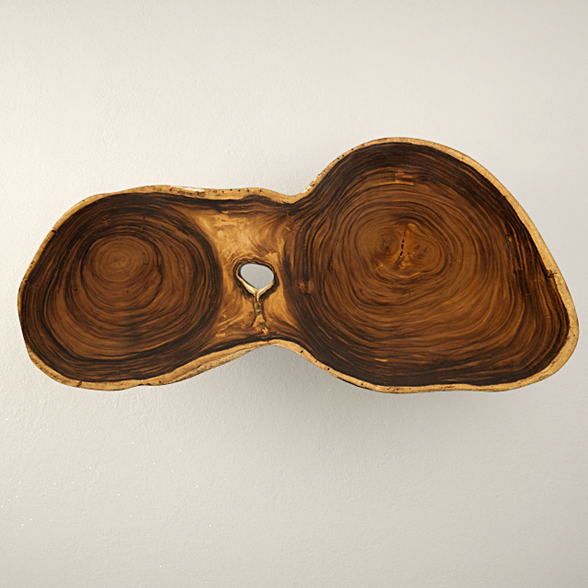 Suar Wood Table 3D model_2