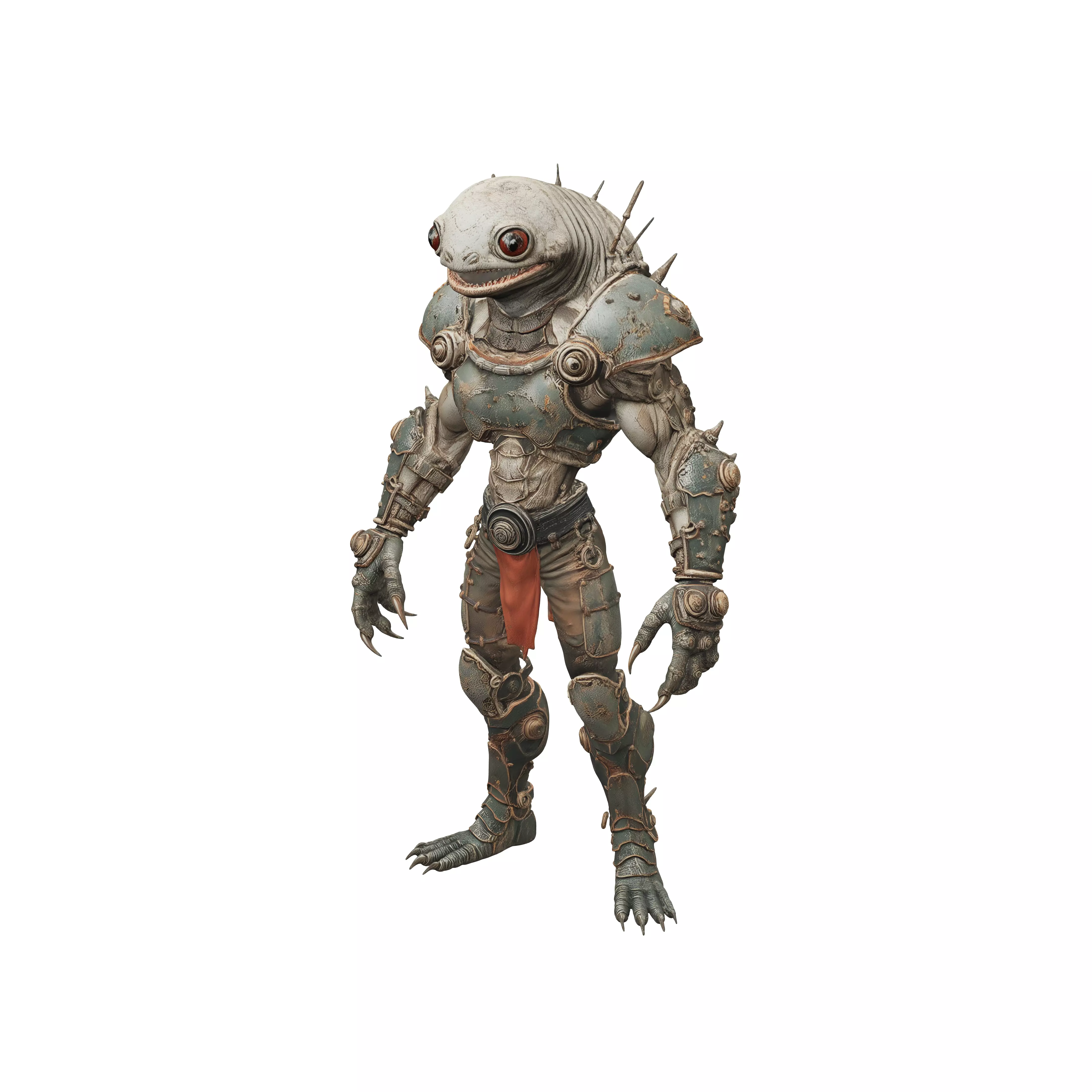 Salamander Warlord 3D model