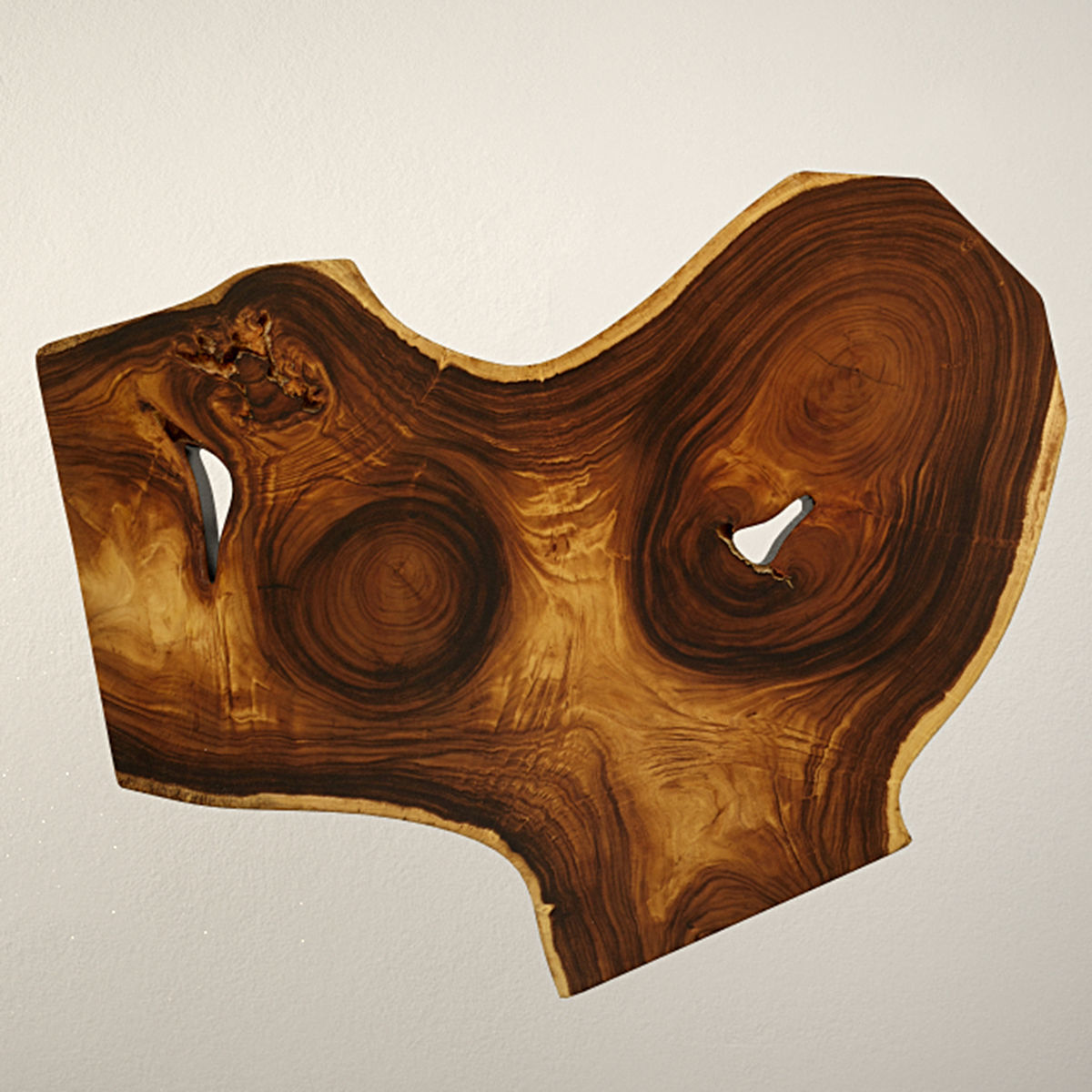 Suar Wood Table 3D model_2