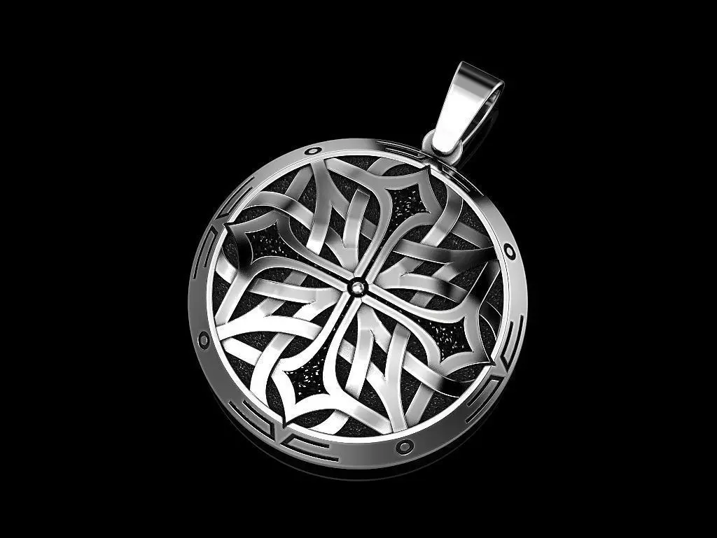 Celtic pendant 3D print model