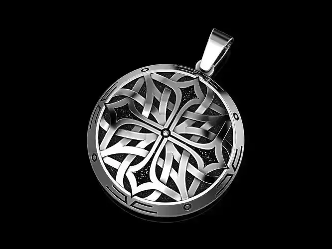 Celtic pendant 3D print model